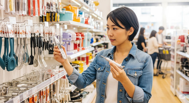 料理用温度計はどこに売ってる?身近な店舗から解説