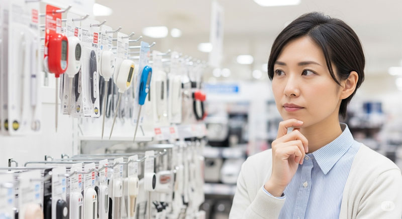 後悔しない料理用温度計の選び方は?